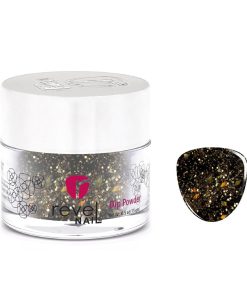 Discover the Best Deals Shop D643 Flapper Black Glitter Nail